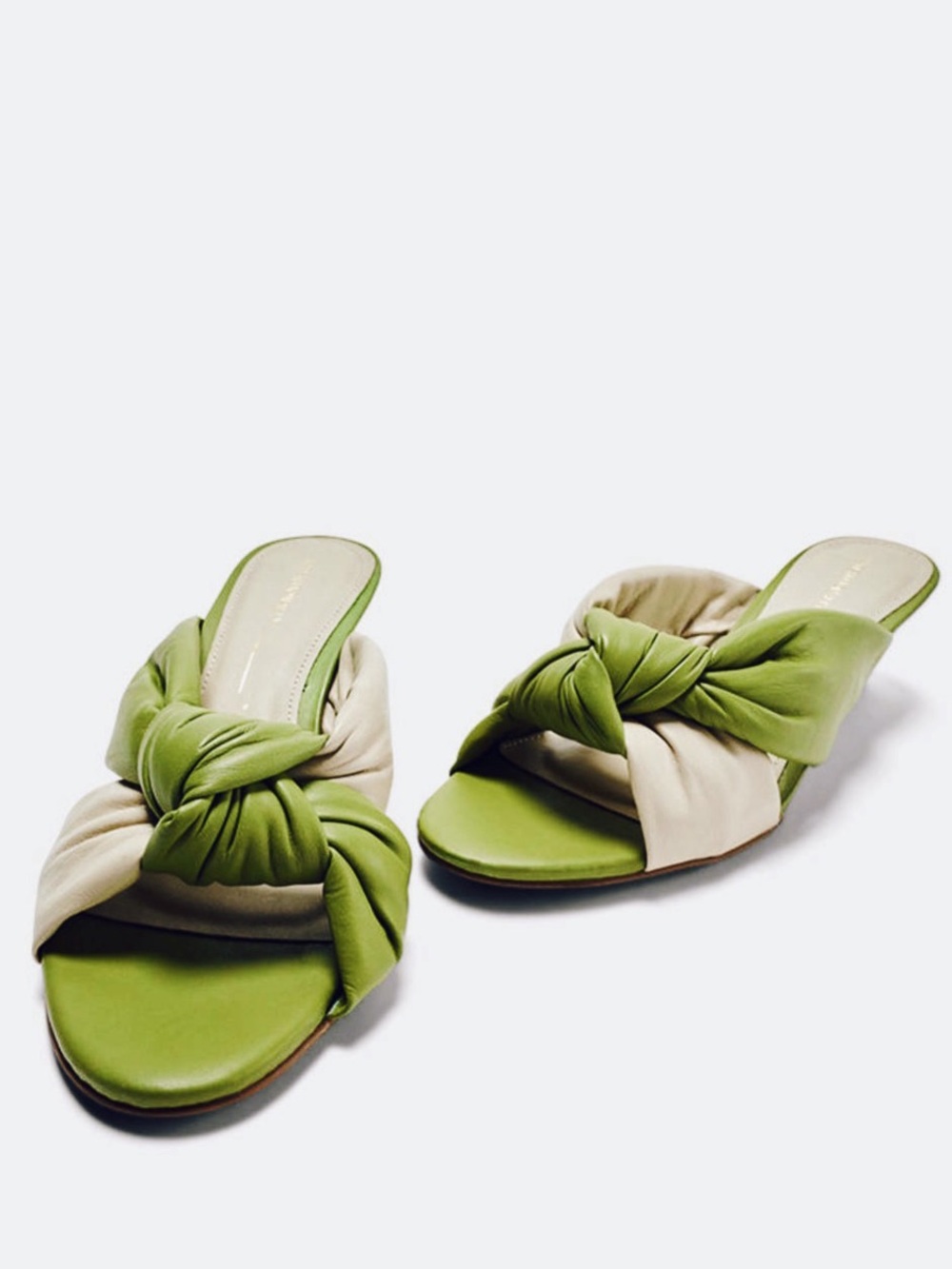 🆕{Intentionally__________}Bianca Wedge Leather Sandals